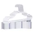 Kit 50 Cabides De Acrilico Transparente Adulto Gm Godinho