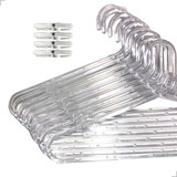 Kit 50 Cabides Transparente