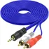 Kit 50 Cabos P2 Rca Áudio Cabo Estéreo 1,50 Mt Frete Grátis