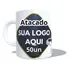 Kit 50 Caneca Personalizada Branca Com Sua Arte Logo Ou Foto