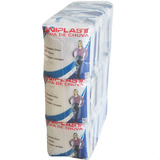 Kit 50 Capas De Chuva Descartável Transparente Estádio