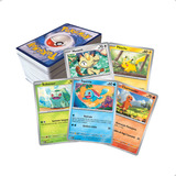 Kit 50 Cartas Pokémon Com Brilhantes Garantidas Originais