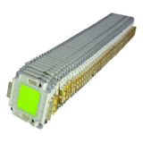 Kit 50 Chip Slim Led 50w Verde Reposição Refletores Bivolt