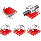 Kit 50 Clips Organizador Fixador Adesivo De Cabo Fios Parede