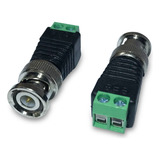 Kit 50 Conector Bnc Macho Borne Cftv Câmera P Cabo Câmera