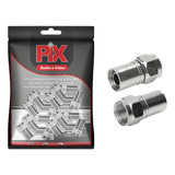Kit 50 Conector F