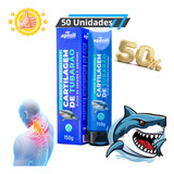 Kit 50 Creme Cartilagem De Tubarão Anti inflamatória Revenda