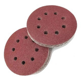 Kit 50 Disco De Lixa Velcro Pluma 115mm Grão 120 Starfer