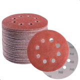 Kit 50 Discos Lixas Grossas Lixadeira Para Madeira Mdf Mdp