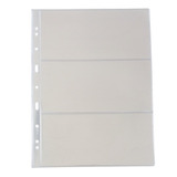 Kit 50 Folhas Para 3 Cédulas Acetato 32x24