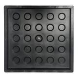 Kit 50 Formas Plástica Alerta Deficiente 25x25x2cm Gmeformas