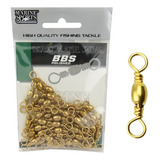 Kit 50 Girador Distorcedor Pesca Bbs Gold Marine Sports N1 0