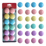 Kit 50 Imas Botton Para Painel Magnetico Fotos Geladeira