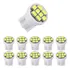 Kit 50 Lampada T10 8 Led Branca Pingo Luz 6000k Atacado