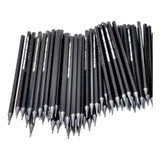 Kit 50 Lápis Preto Hb Número 2 Sextavado Leo E Leo Escolar