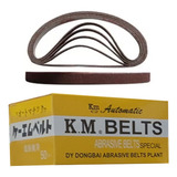 Kit 50 Lixa Km Maquina Corte Cortar Tecido Faca 5 Polegadas