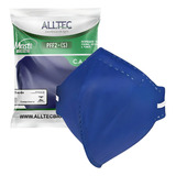 Kit 50 Máscara Descartável Pff2 Sem Válvula Tripla Camada Epi Proteção Respiratória Contra Poeira Névoas E Fumos Metálicos Com Ca