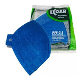 Kit 50 Máscara Respirador Pff2 C Valvula Inmetro Epi Camper