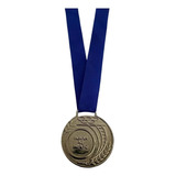 Kit 50 Medalhas De Honra Ao Mérito Ouro Prata Bronze Pequena