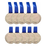 Kit 50 Medalhas Esportivas Personalizáveis Honra Mérito Lisa