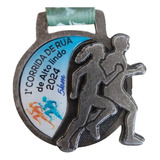 Kit 50 Medalhas Personalizadas Corrida Run