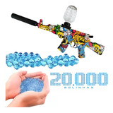Kit 50 Mil Bolinhas Gel Coloridas Arminha Brinquedo Munição