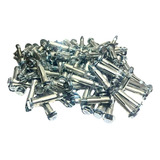 Kit 50 Parabolt Parafuso Chumbador Concreto 10mm 1 4 X 2pol