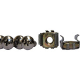 Kit 50 Pçs Parafuso Porca Gaiola Fixação Acessórios Racks