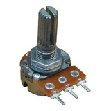 Kit 50 Peças Potênciometro Linear Rotativo 50k L20 Mini