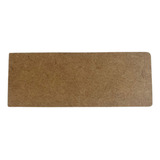 Kit 50 Placa Chapa Mdf Cru 6 Mm 21x15 Cm Quadro