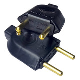 Kit 50 Plugue Macho Oco 2p 10a 250v Tomada Promoção Atacado