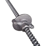 Kit 50 Porca Barra De Ancoragem 5 8 Flange De Travamentos