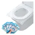 Kit 50 Protetor Assento Vaso Sanitário Descartável Plástico 