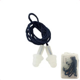Kit 50 Protetor Auricular Plug Abafador Som 18db Pré Moldado