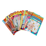 Kit 50 Revistas Passatempos Sortidos Sem Repetição Domix