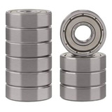 Kit 50 Rolamentos Fixos 1 Carr de Esferas 6202 Zz Hch