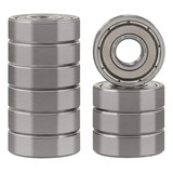 Kit 50 Rolamentos Fixos 1 Carr de Esferas 6202 Zz Hch