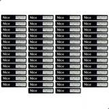 Kit 50 Tag Linear Adesivo Cr5 Hcs Etiqueta Veicular 915mhz
