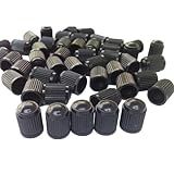 Kit 50 Tampinha Bico Pneu Moto Carro Bicicleta Bike Válvula - Tampa Plástica