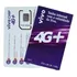 Kit 50 Unid Chip Vivo Triplo Corte 4g Ddd Automático Atacado