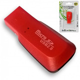 Kit 50 Unid Leitor E Gravador Usb Cartão D Memória Micro Sd