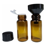 Kit 50 Vidros Ambar