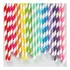 Kit 500 Canudos De Papel Biodegradável Vários Modelos Bebida Cor Coloridos