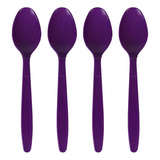 Kit 500 Colheres Roxas Reforçadas Açaí Sorvete Extra Forte