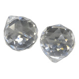 Kit 500 Gramas Bola Esfera Cristal Acrílico 18mm Lustres