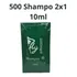 Kit 500 Mini Shampoo 10ml Pousada Hotel Motel Airbnb Doação