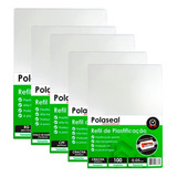 Kit 500 Plásticos Polaseal Para Plastificação 0 05mm 125mic 