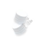 Kit 500 Tampas De Plastico Branca Para Garrafa Pet 28mm