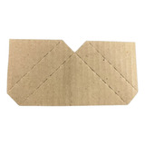 Kit 500 Un Cantoneira Papelão Proteção Quadro 15cm X 7 5cm