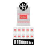 Kit 500 Unhas Tips Postiças Reta Refil Oferta 